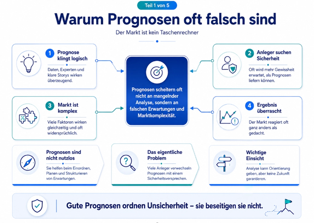 Warum Prognosen oft falsch sind